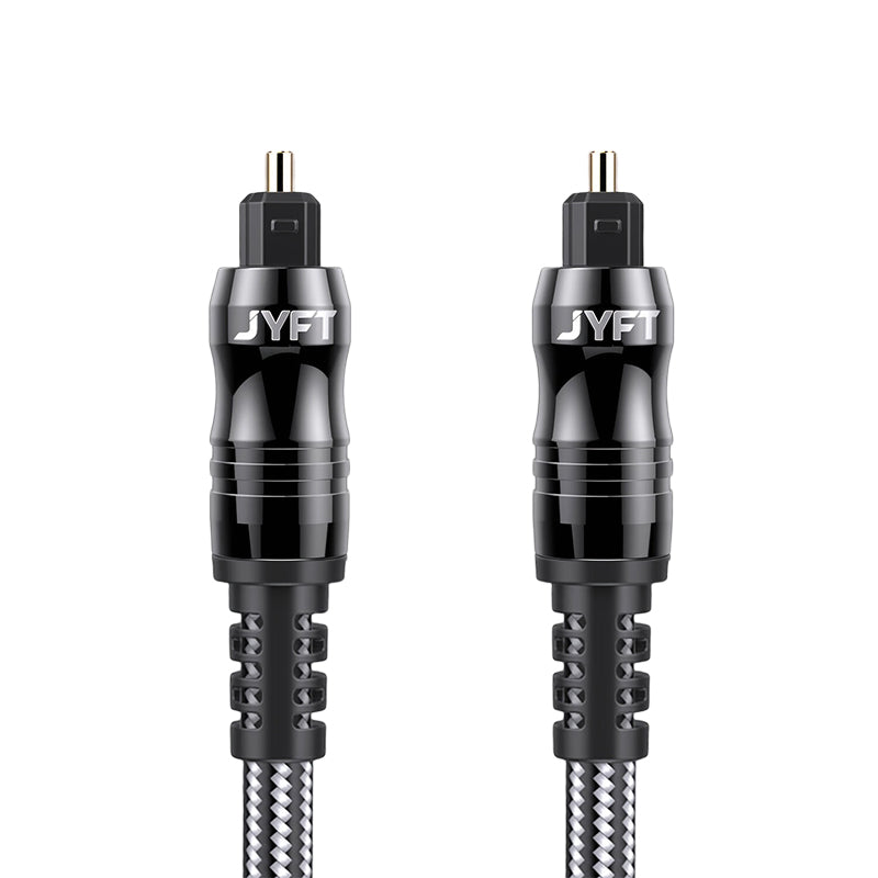 Digital Optical Audio Cable, suitable for connecting TVs, DVDs, projectors, amplifiers in home theaters, an SPDIF multi-channel square-port audio connection cable 10 Packs