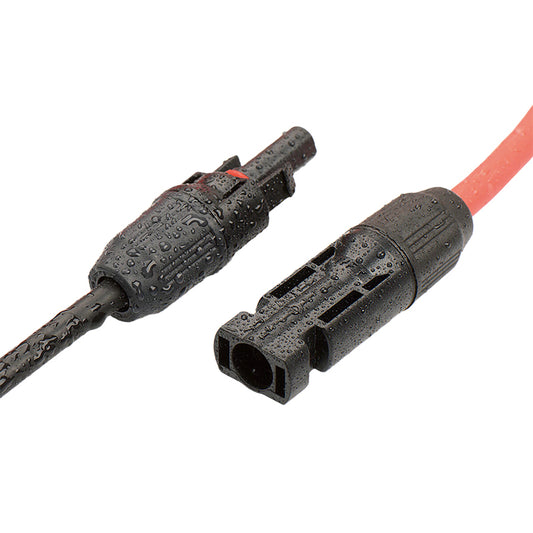 9m Solar Cable Extension Wire, Single Wire with Single Connector (6mm²), Solar Photovoltaic (PV) Connector DC PV Test Cable Set (1 Red & 1 Black) 10 packs