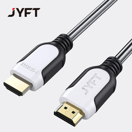 HDMI 2.0 High-Definition Data Cable Engineering-Grade 4K/60Hz HD Cable 1.8m Data Connection Cable for Connecting Computers, Set-Top Boxes, Laptops to TVs, Projectors, Monitors 10 Packs