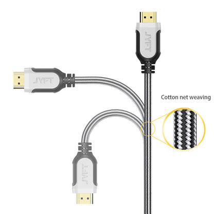 HDMI 2.0 High-Definition Data Cable Engineering-Grade 4K/60Hz HD Cable 1.8m Data Connection Cable for Connecting Computers, Set-Top Boxes, Laptops to TVs, Projectors, Monitors 10 Packs